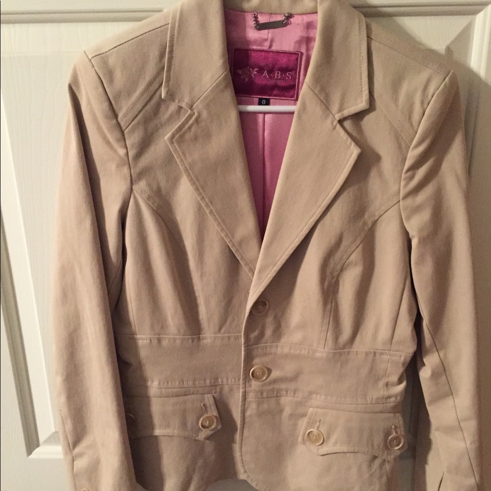 Tan A.B.S blazer